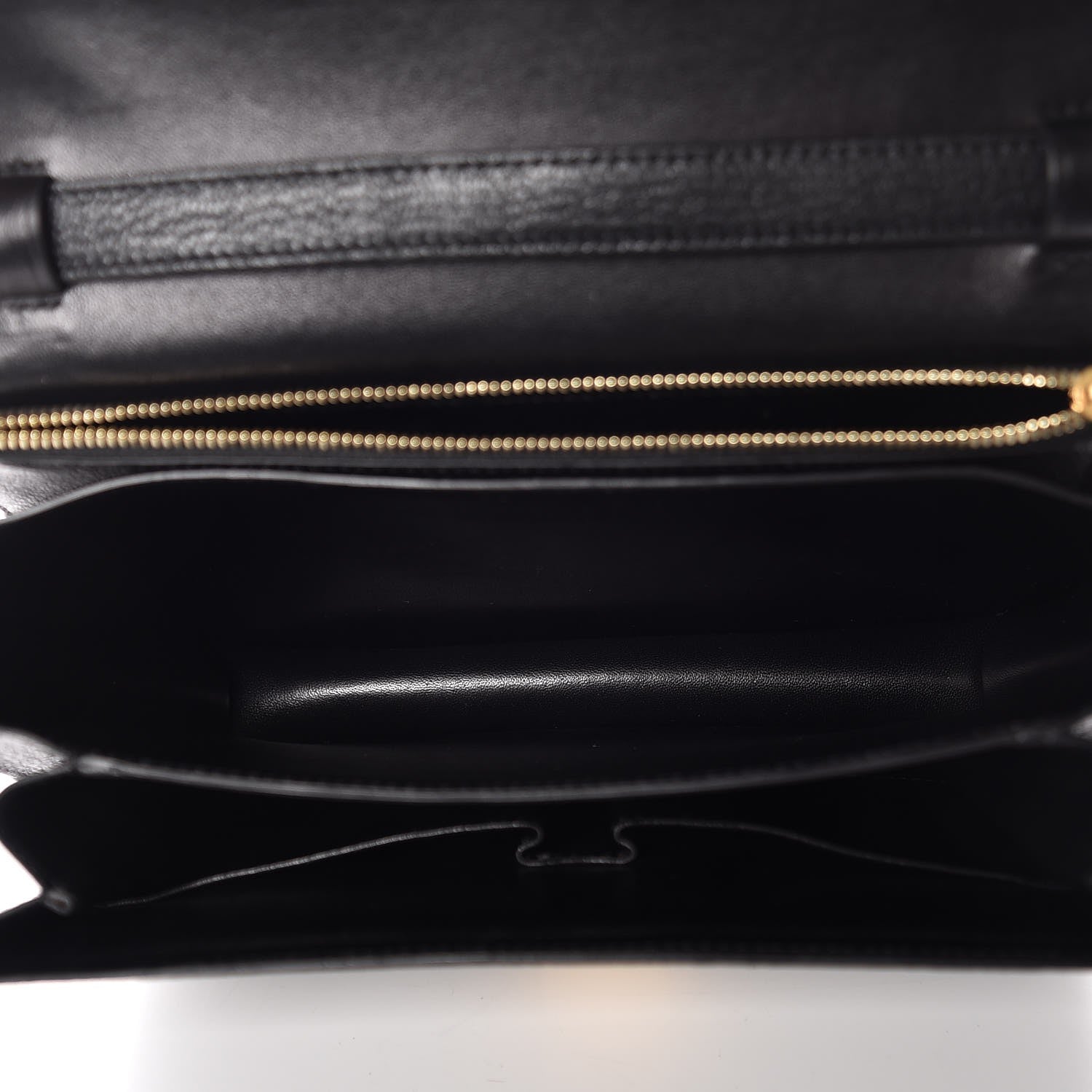 Celine Goatskin Medium Classic Box Flap Bag Black 5 of 7