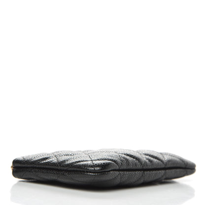 Chanel Caviar Quilted Small Cosmetic Case Black 4 of 8