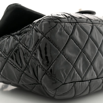 Chanel Patent Quilted Jumbo Single Flap Black 9 of 12