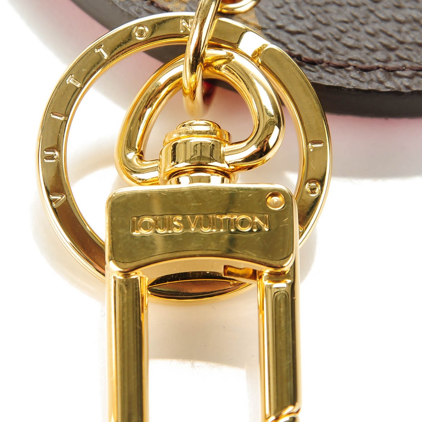 Monogram 2015 Christmas Animation Bag Charm Key Ring