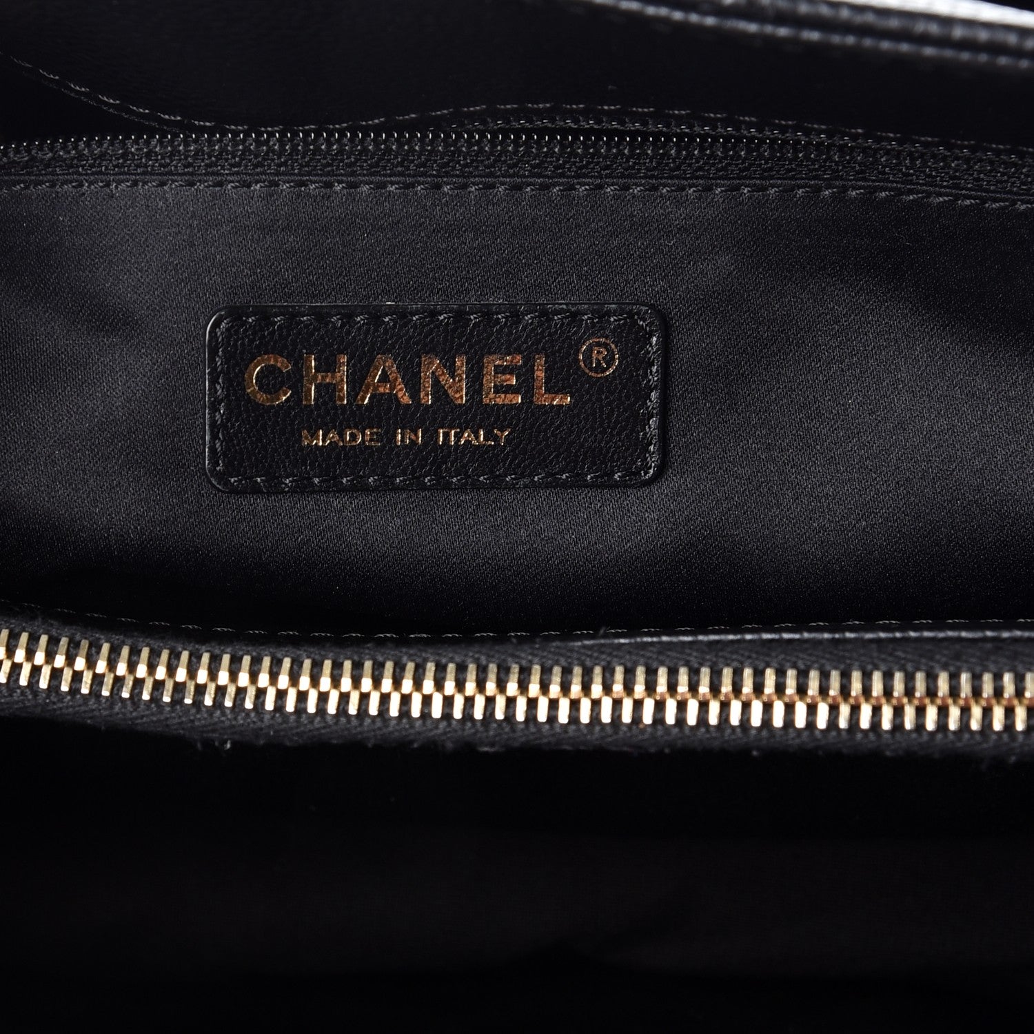 Chanel Caviar Quilted Grand Shopping Tote GST Black 6 of 8