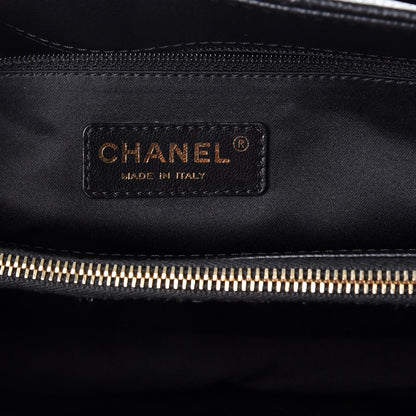 Chanel Caviar Quilted Grand Shopping Tote GST Black 6 of 8