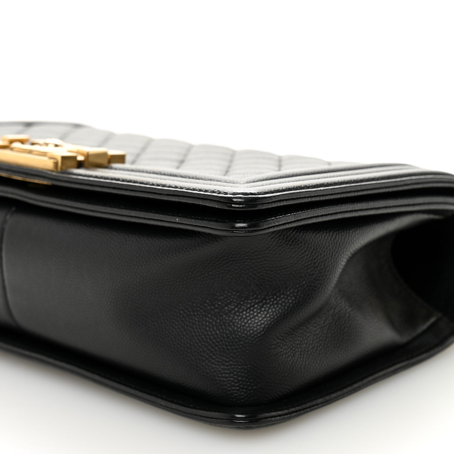 Chanel Caviar Quilted Medium Boy Flap Black 10 of 10