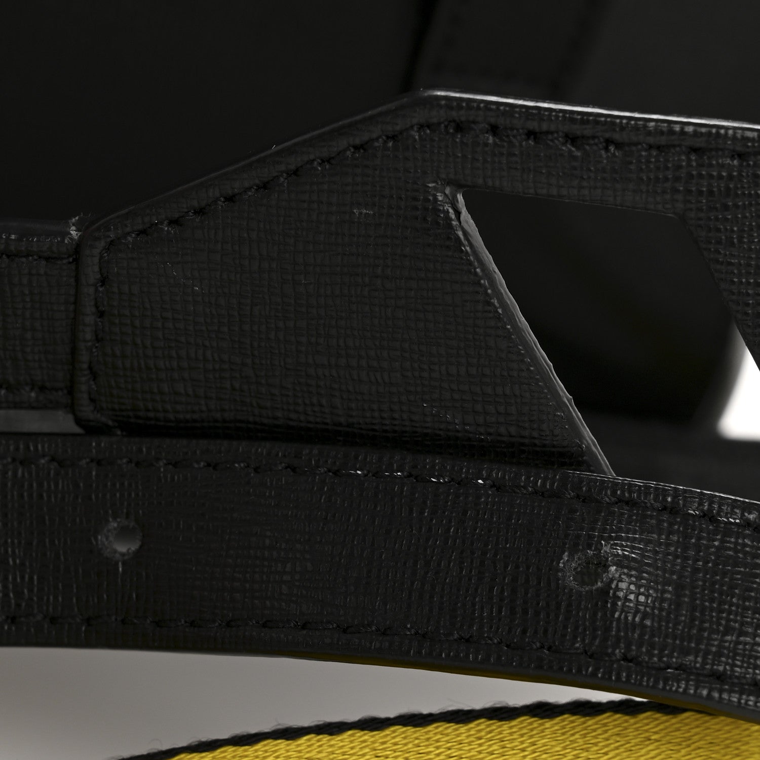 Off-White Saffiano Diag Camera Bag Black 10 of 13