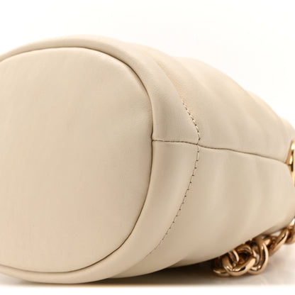 Marc Jacobs Calfskin Soft Small Bucket Bag Marshmallow 10 of 11
