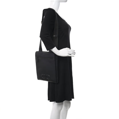 Salvatore Ferragamo Calfskin Firenze Crossbody Bag Black 2 of 9