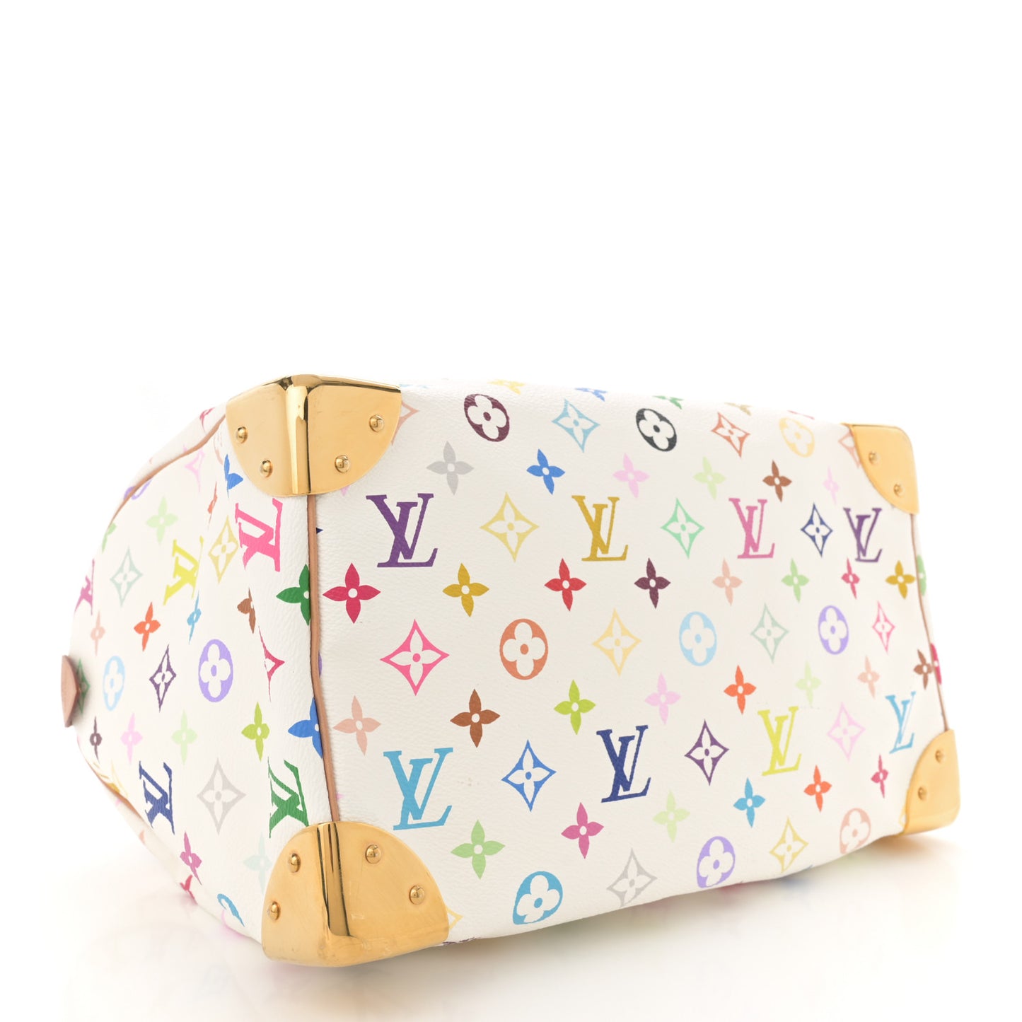 Monogram Multicolor Speedy 30 White