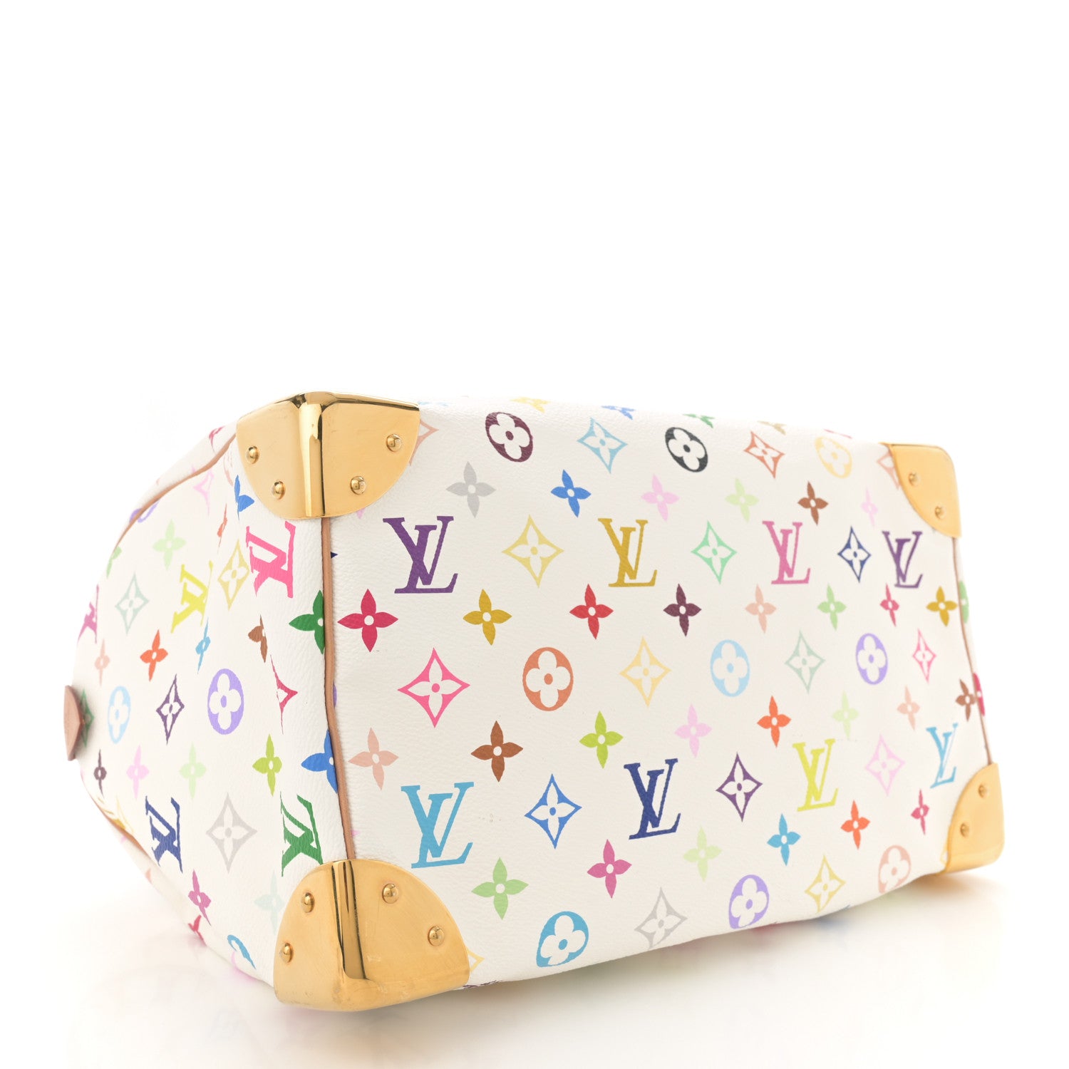 Louis Vuitton Monogram Multicolor Speedy 30 White 4 of 11