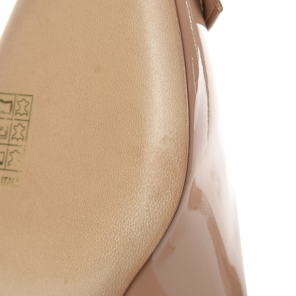 Louis Vuitton Patent Calfskin Fiancee Pumps 36.5 Ecru 8 of 12