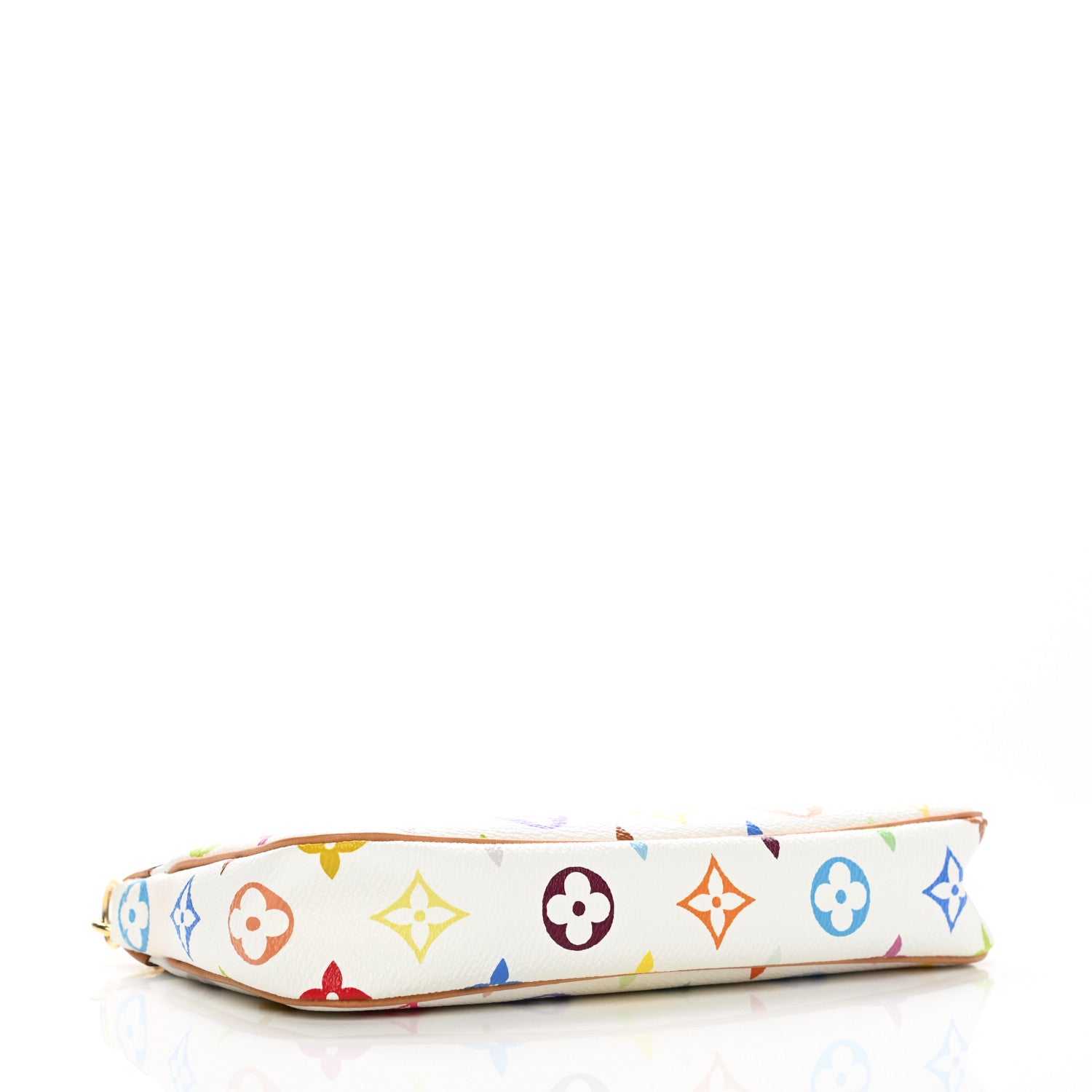 Louis Vuitton Monogram Multicolor Pochette Accessories White 5 of 9
