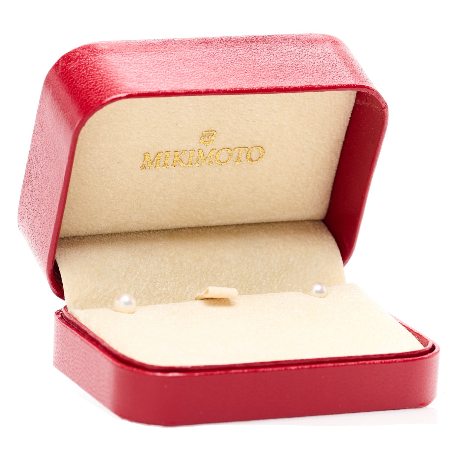 Mikimoto 18K Yellow Gold Akoya Cultured Pearl 5-5.5mm Stud Earrings 5 of 5