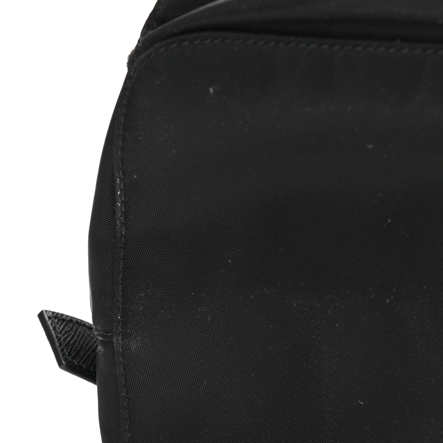 Prada Tessuto Nylon Saffiano Medium Backpack Black 10 of 10