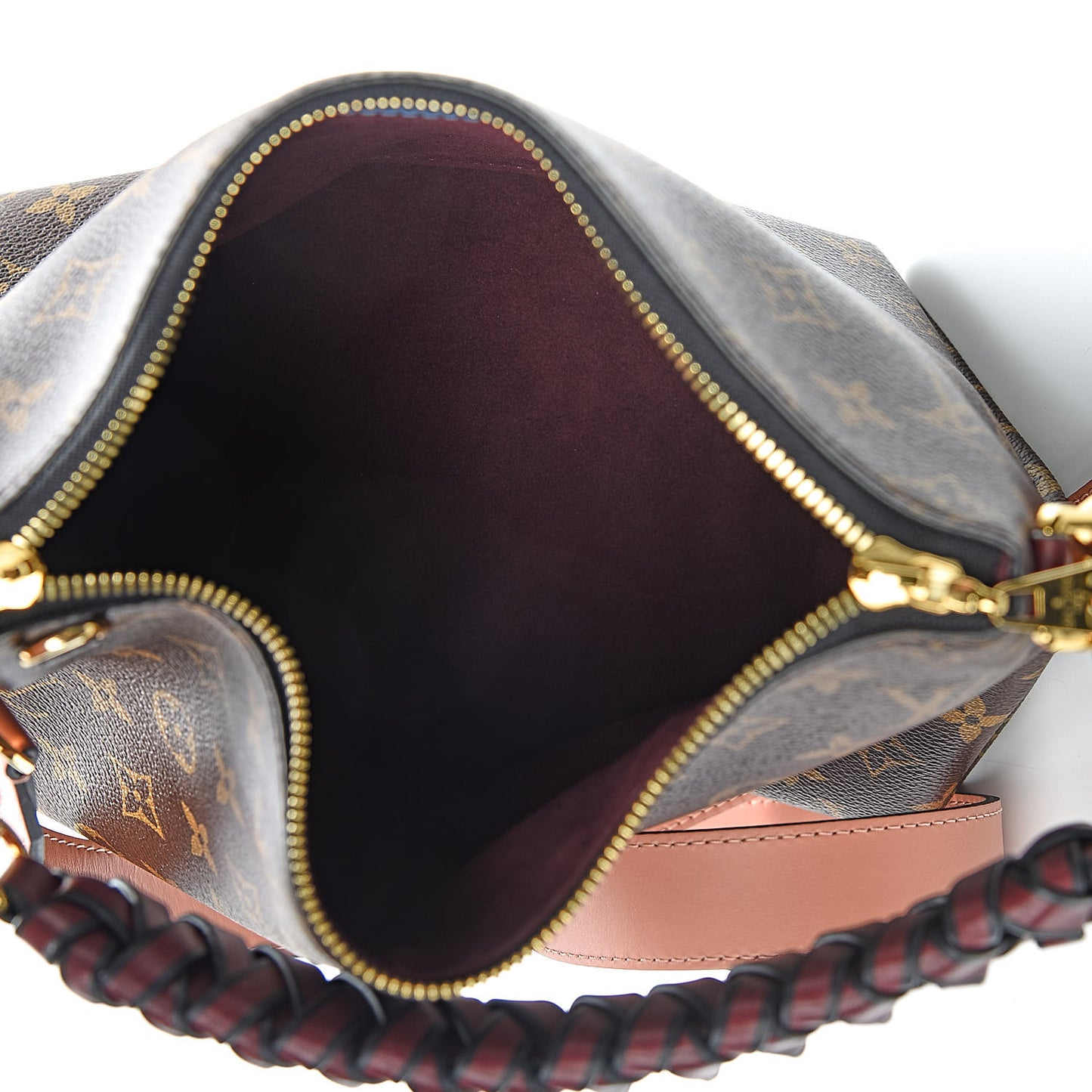 Monogram Beaubourg Hobo Mini Bordeaux Red Peach Safran Blue Jean Blue