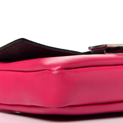 Fendi Shiny Nappa Micro Baguette Fuchsia 8 of 9