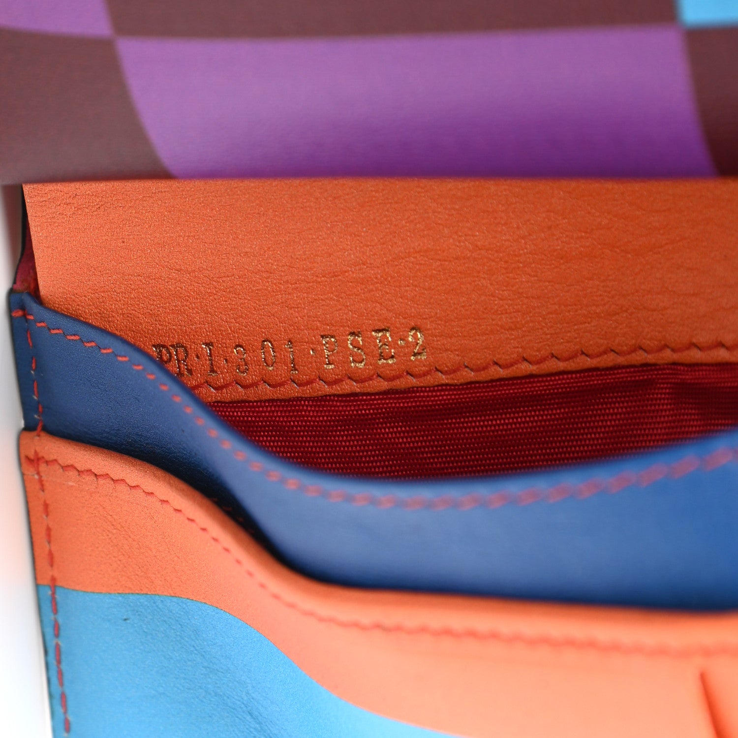 Valentino Garavani Calfskin Rockstud Continental Wallet Multicolor 8 of 15