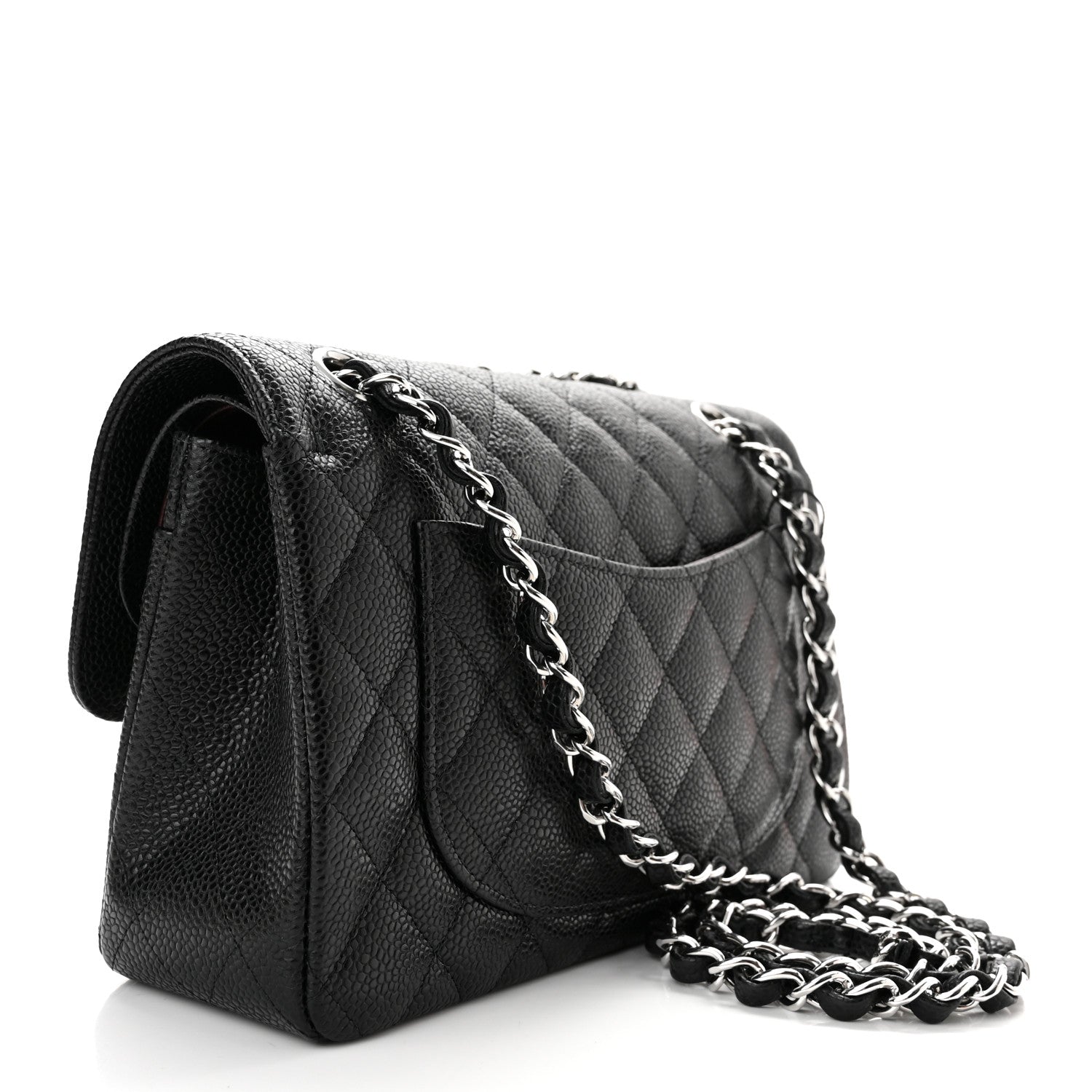 Chanel Caviar Quilted Small Double Flap Black 3 of 10