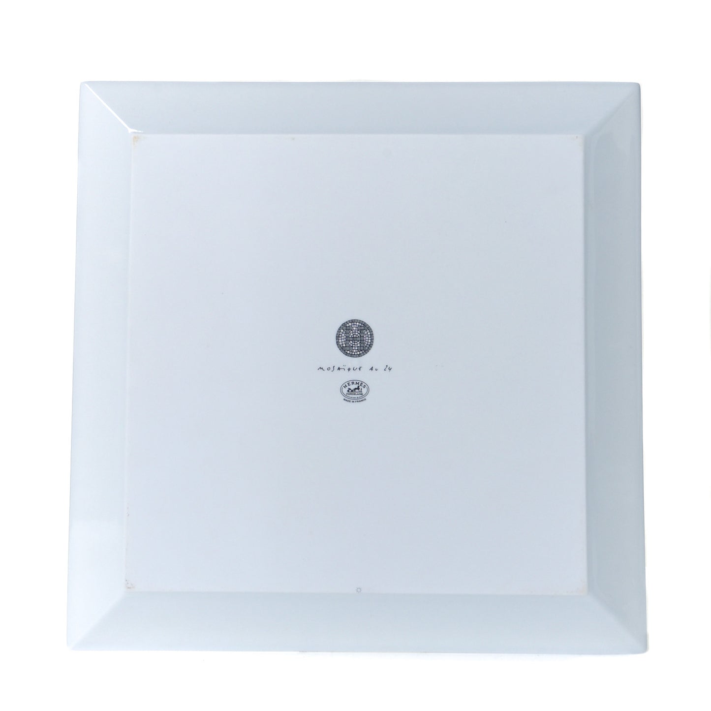Porcelain Mosaique au 24 Platine Square Plate