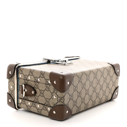 Gucci GG Supreme Monogram Globe-Trotter Beauty Case Brown 4 of 10