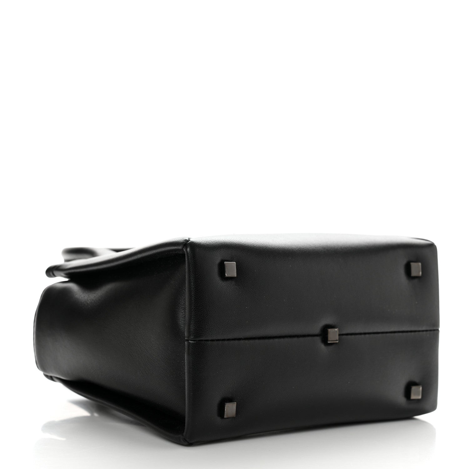 Valentino Garavani Nappa Monochrome Small One Stud Handbag Black 4 of 9