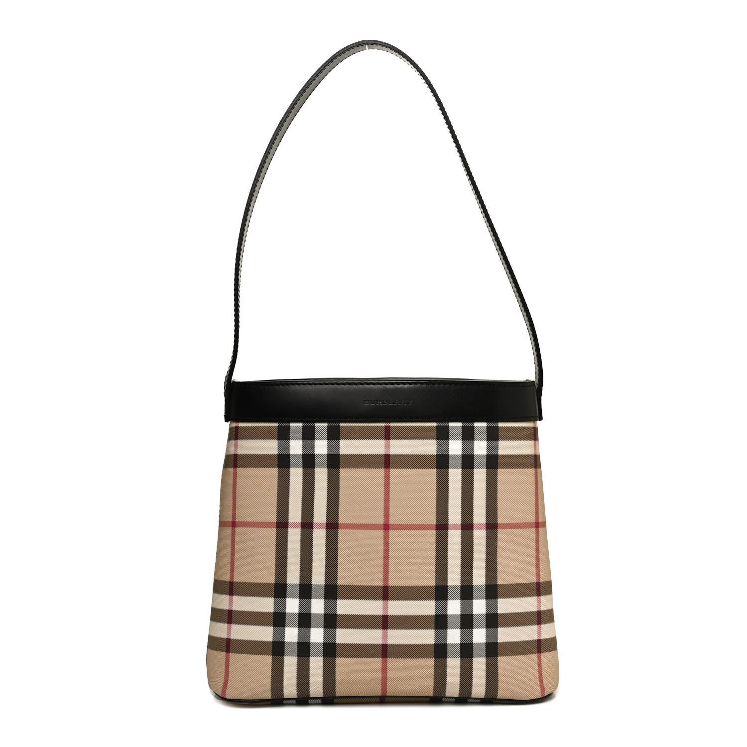Burberry House Check Shoulder Bag Black 1 of 10