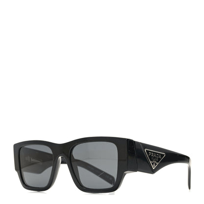 Prada Acetate Symbole Sunglasses SPR 10Z Black 1 of 8