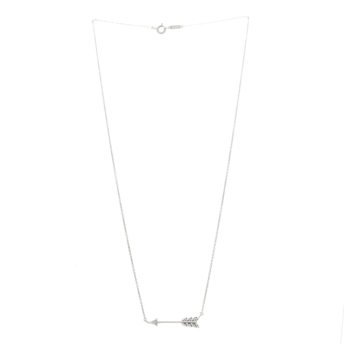 Sterling Silver Paloma's Graffiti Arrow Pendant Necklace