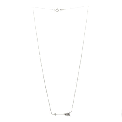 Tiffany Sterling Silver Paloma's Graffiti Arrow Pendant Necklace 3 of 5