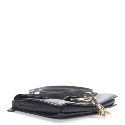 Chloe Suede Calfskin Small Faye Shoulder Bag Black 3 of 9