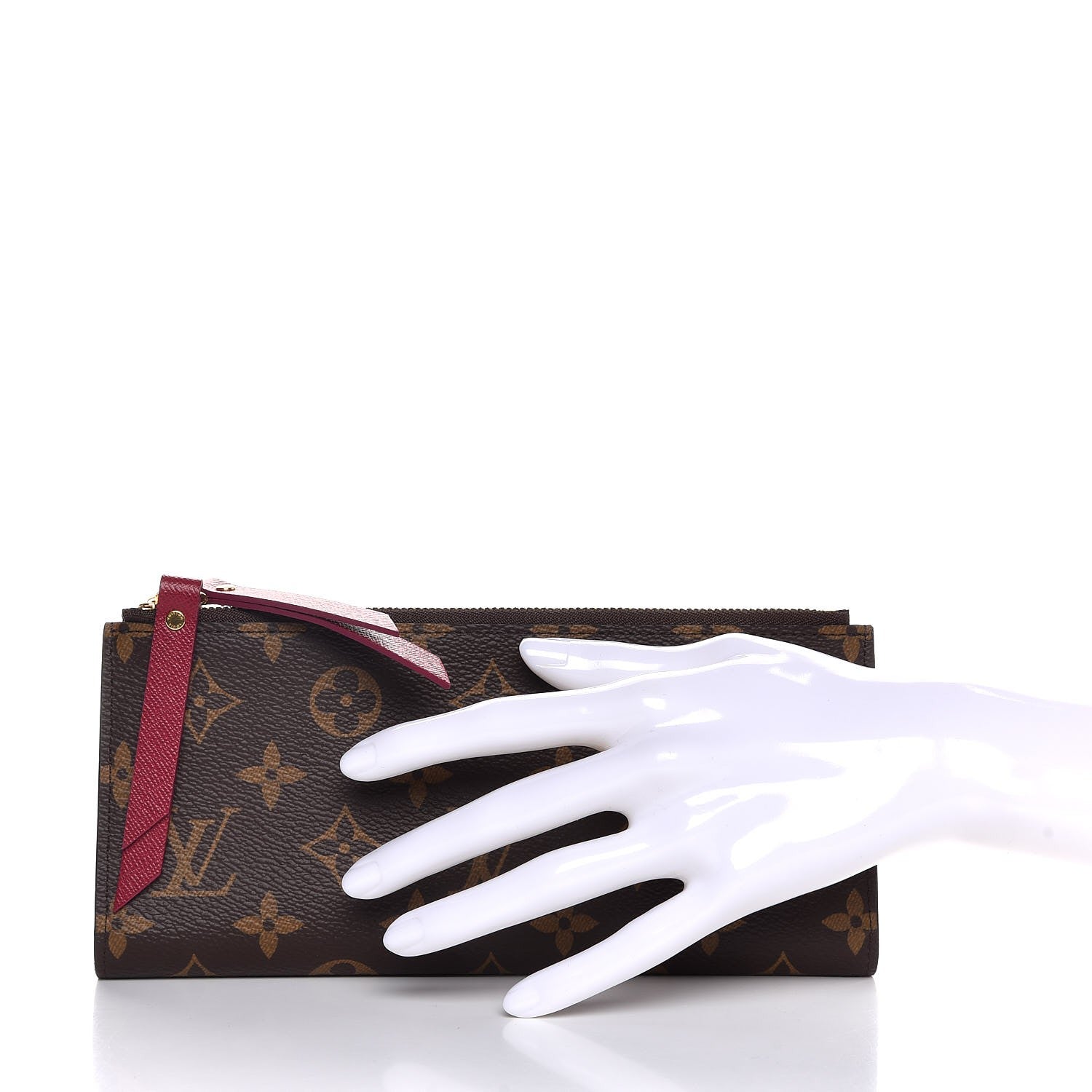 Louis Vuitton Monogram Adele Wallet Fuchsia 2 of 7
