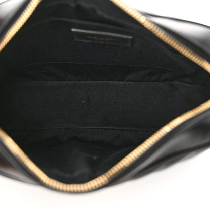 Saint Laurent Calfskin Matelasse Monogram Lou Camera Bag Black 5 of 12