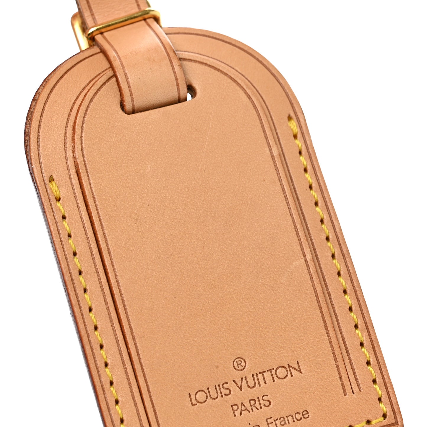 Vachetta Luggage Tag