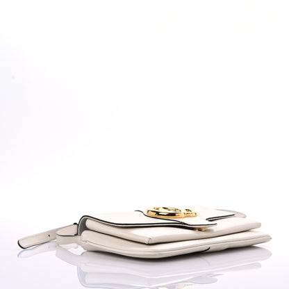 Gucci Calfskin Small Arli Flap Shoulder Bag Mystic White 4 of 13