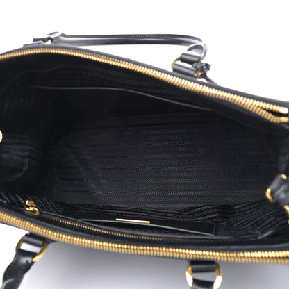 Prada Saffiano Medium Galleria Double Zip Tote Black 5 of 11