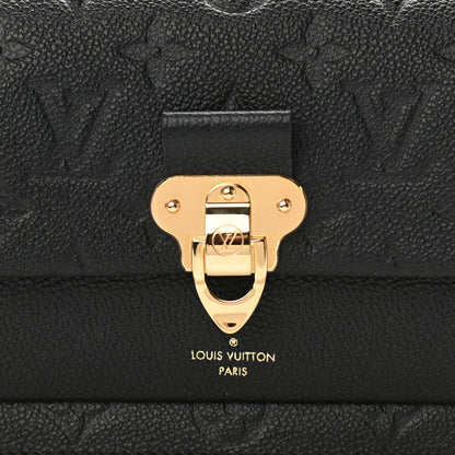 Louis Vuitton Empreinte Vavin Chain Wallet Black 8 of 10