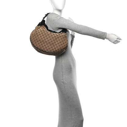 Gucci Monogram Patent Hobo Black 3 of 10