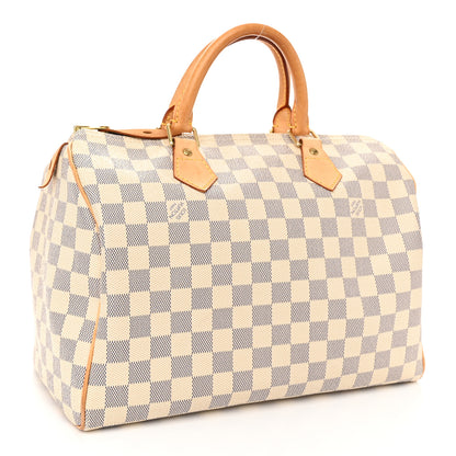 Louis Vuitton Damier Azur Speedy 30 3 of 13