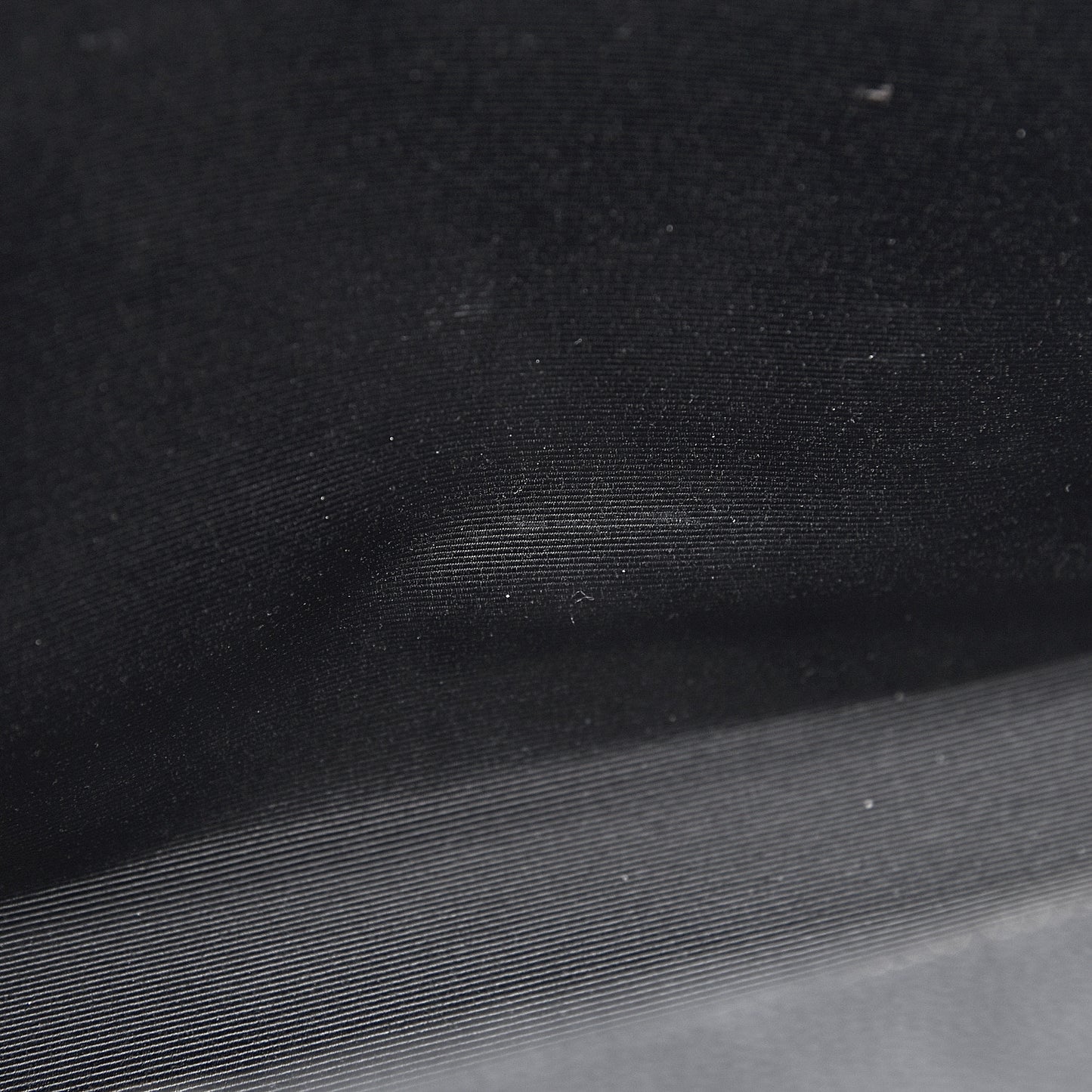 Grain De Poudre Matelasse Chevron Large Monogram Satchel Black
