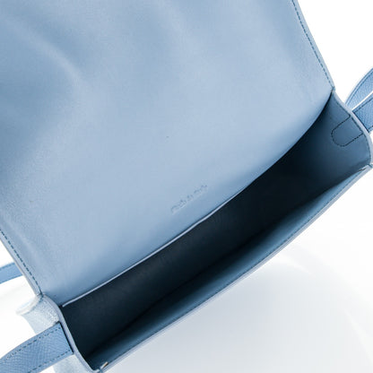 Celine Grained Calfskin Compact Trotteur Porcelain 5 of 6
