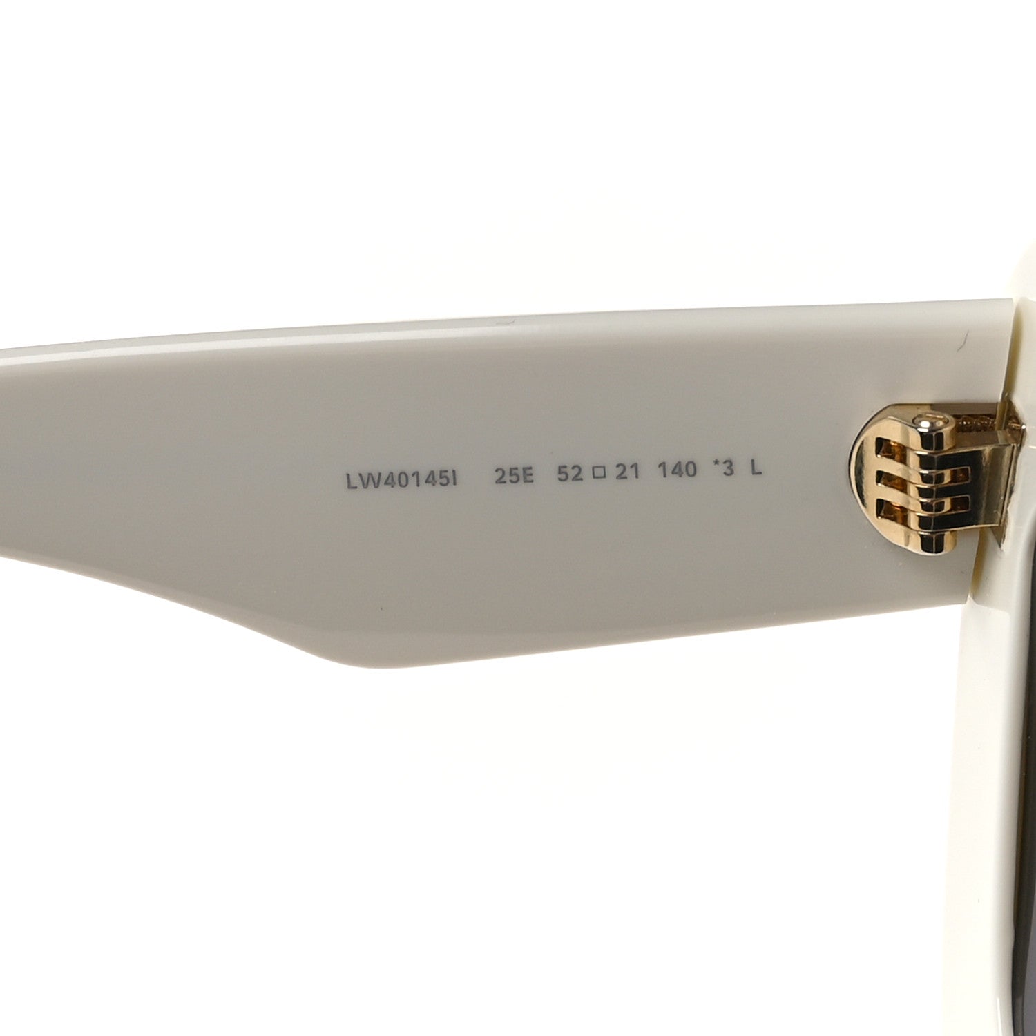 Loewe Acetate Anagram Cat Eye Sunglasses LW401451 White 5 of 7