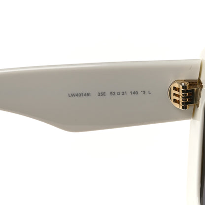 Loewe Acetate Anagram Cat Eye Sunglasses LW401451 White 5 of 7