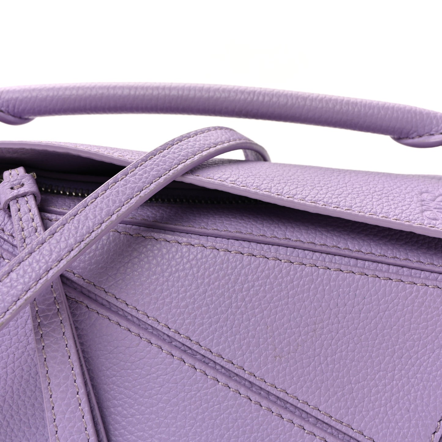 Calfskin Mini Puzzle Bag Light Mauve