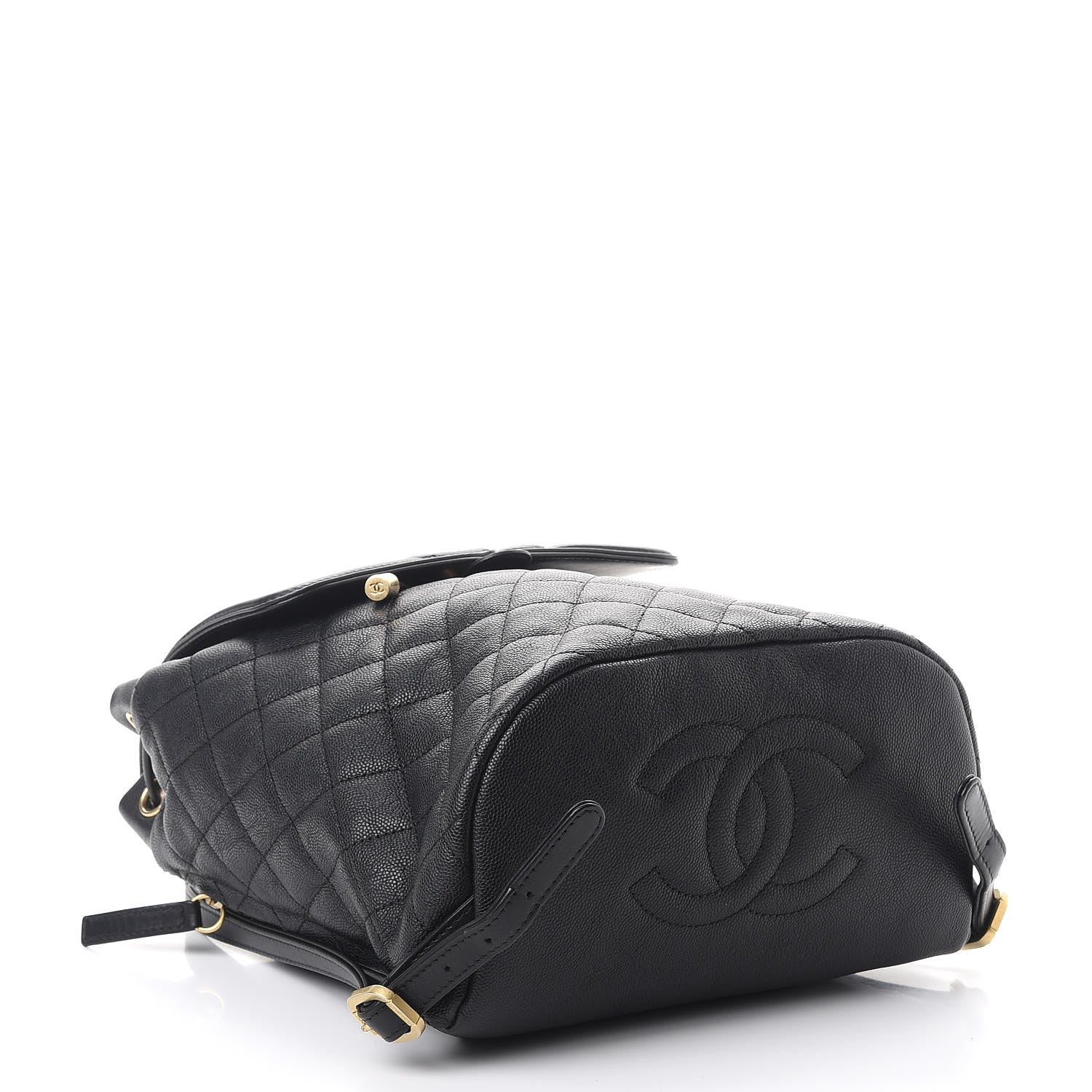 Chanel Caviar Quilted Filigree Backpack Black 4 of 9