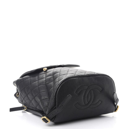 Chanel Caviar Quilted Filigree Backpack Black 4 of 9