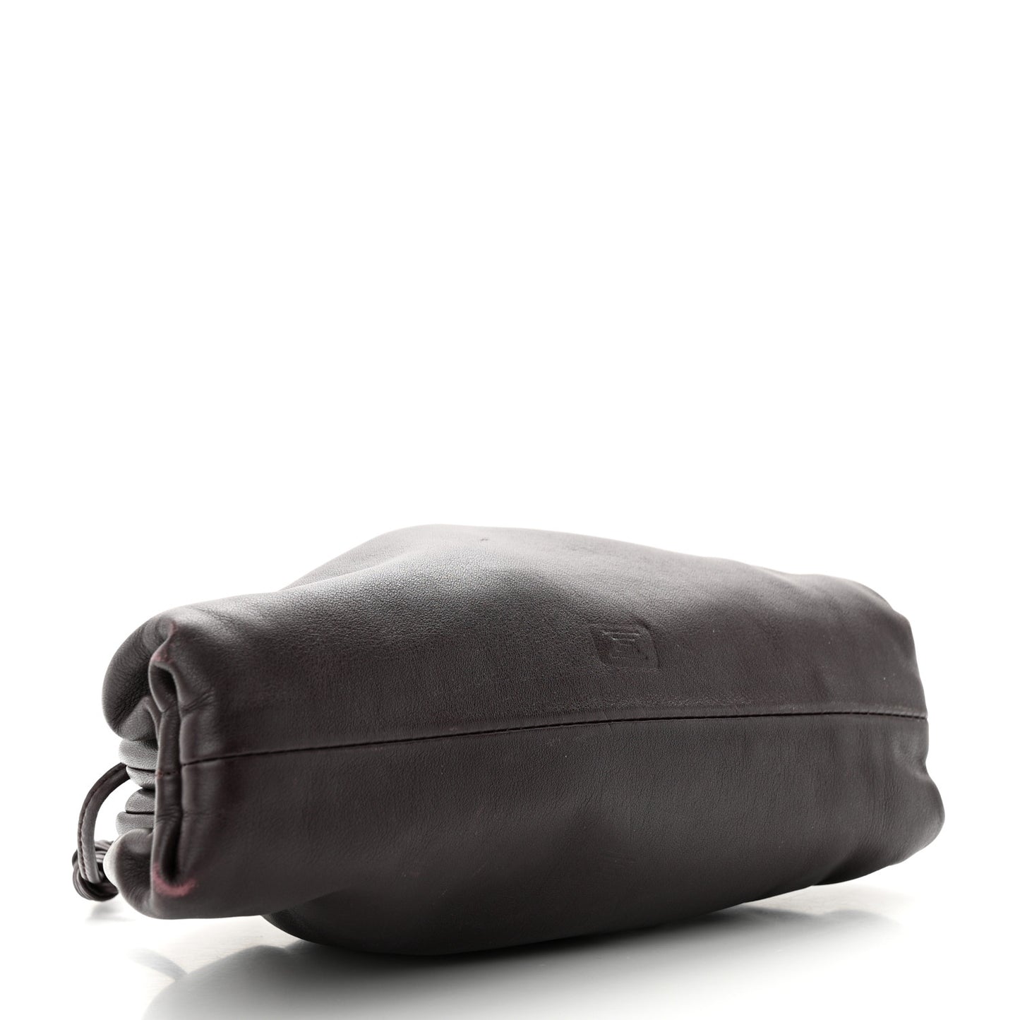 Butter Calfskin The Mini Pouch Grape