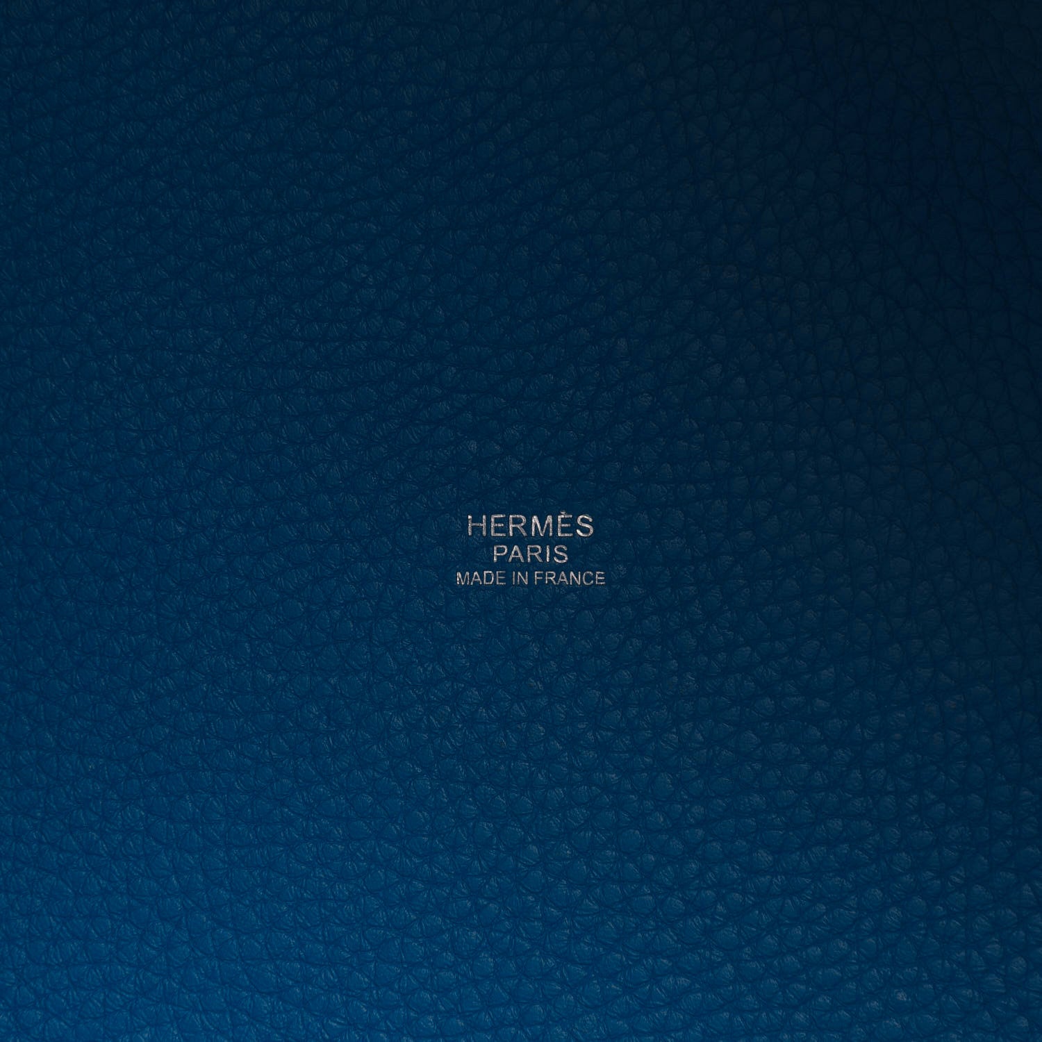 Hermes Taurillon Clemence Picotin Lock 22 MM Bleu Hydra 8 of 9