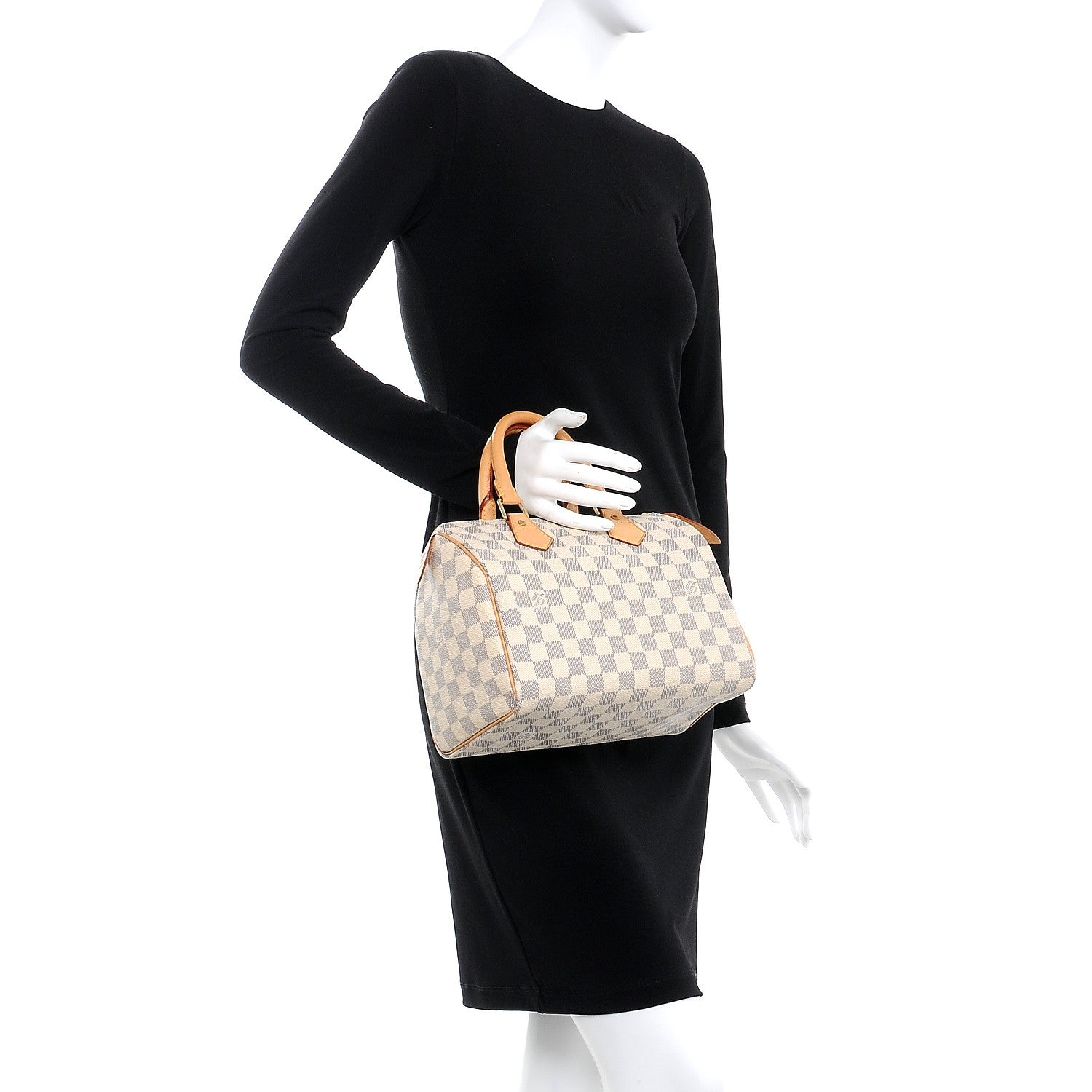 Louis Vuitton Damier Azur Speedy 25 2 of 8