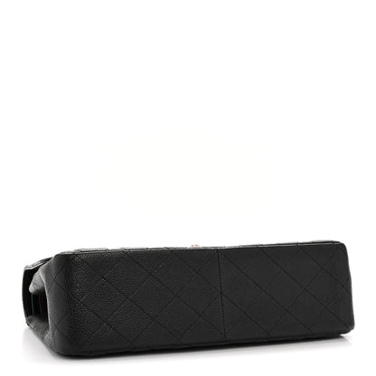 Chanel Caviar Quilted Jumbo Double Flap Black 4 of 12