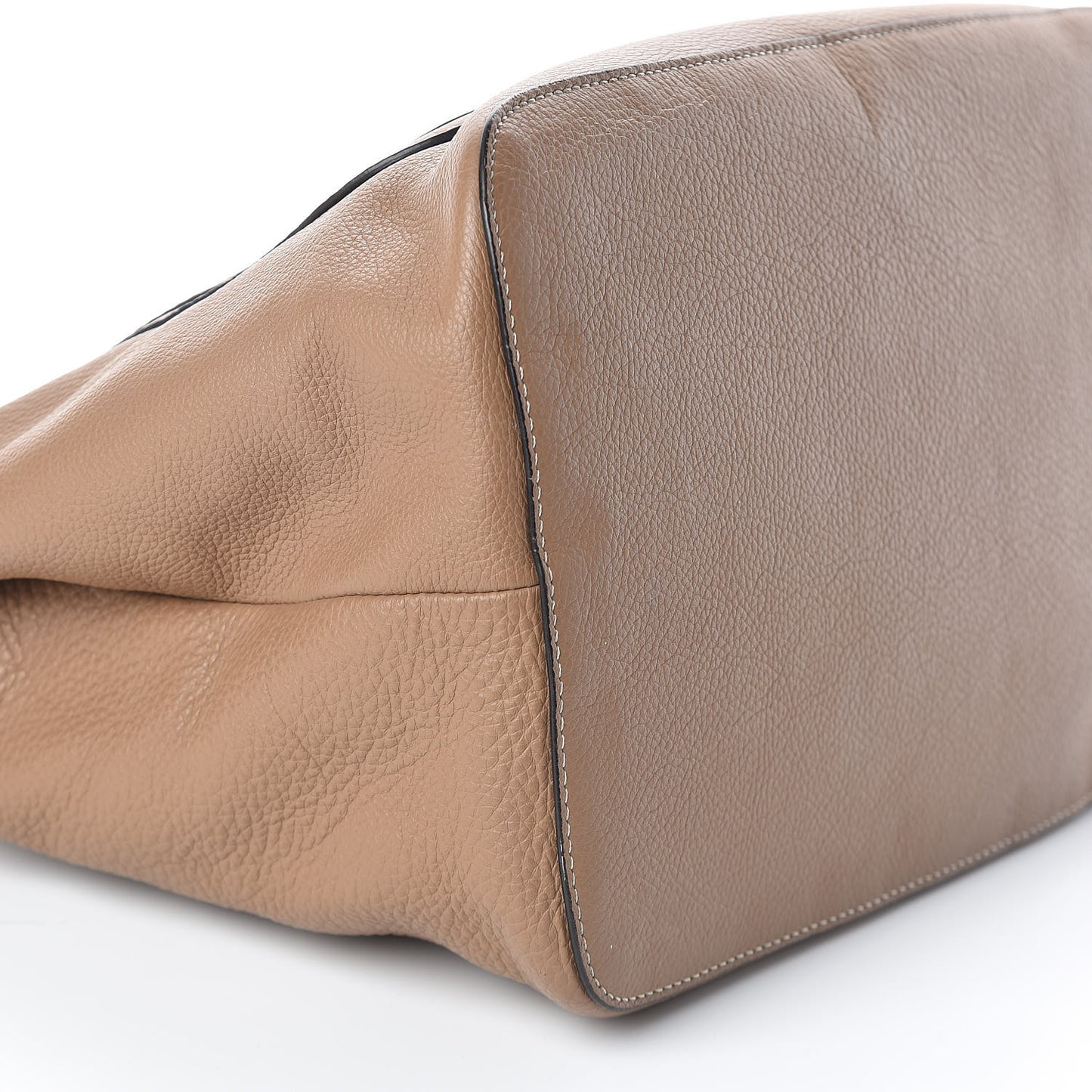 Calfskin Large New Marcie Tote Nut