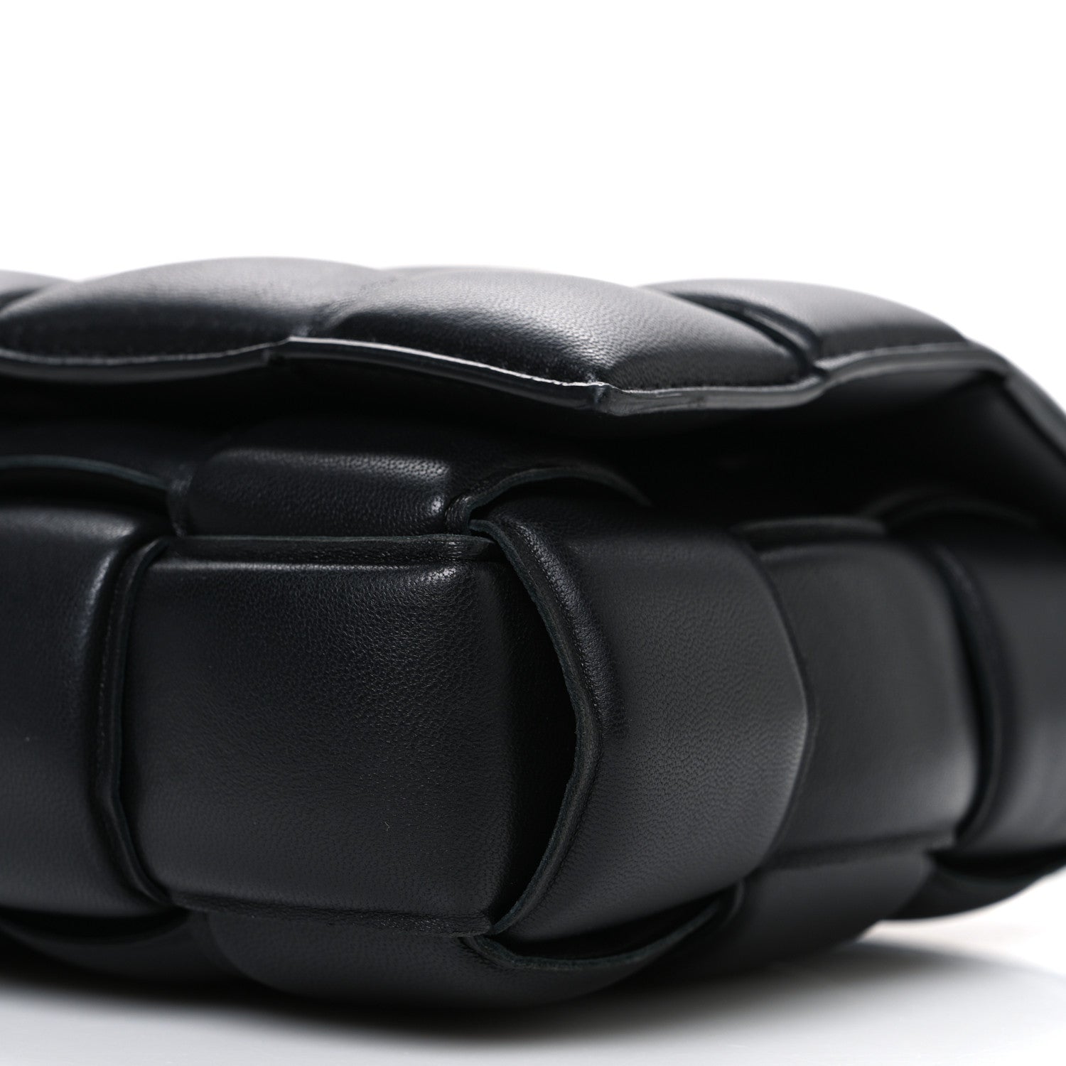 Bottega Veneta Nappa Maxi Intreccio Padded Cassette Crossbody Bag Black 11 of 11