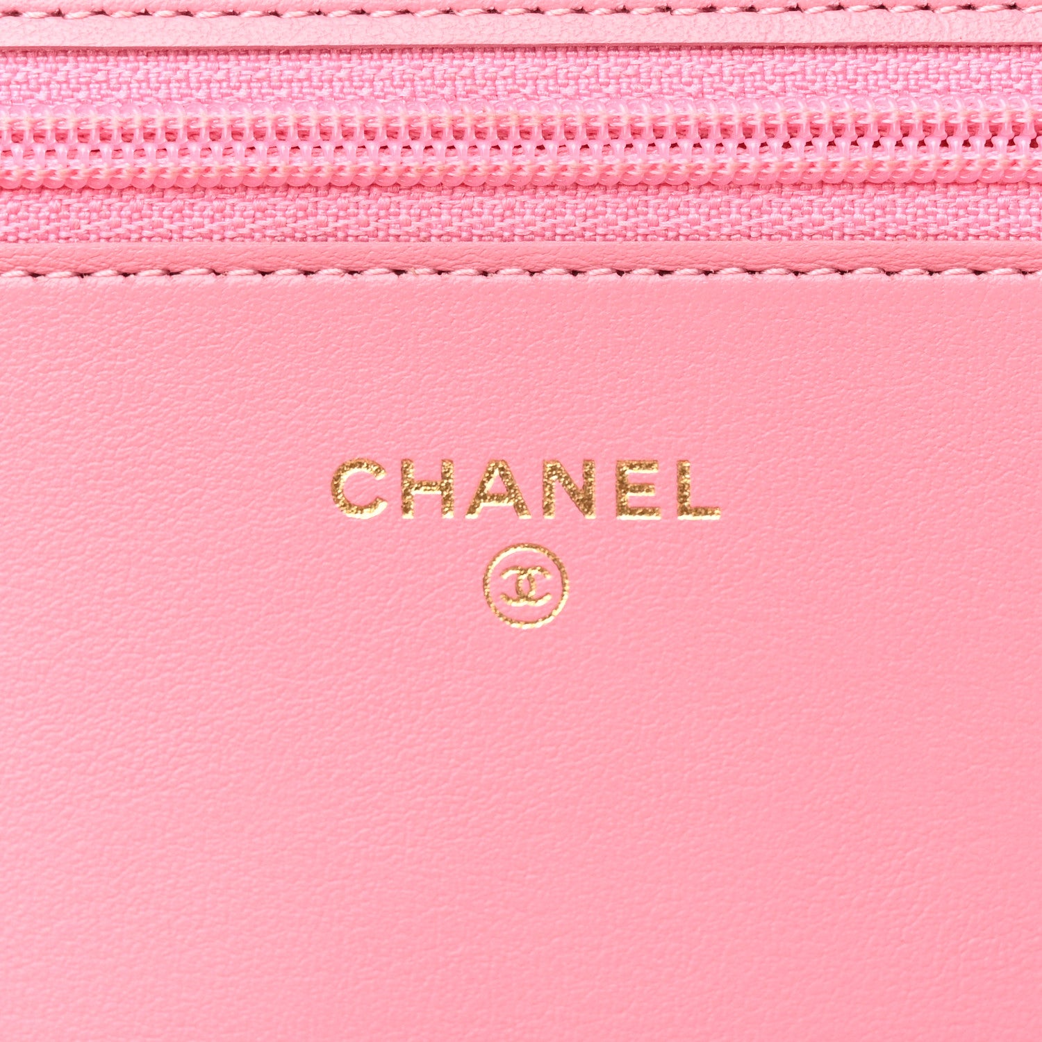 Chanel Caviar Quilted Boy Wallet On Chain WOC Light Pink 6 of 17